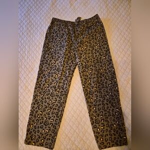 VANS Range Elastic Green Animal Print Pull On Pant (L)